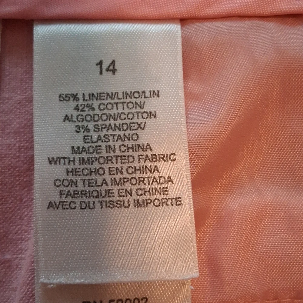 Liz Golf Pink Bermuda Shorts with Stretch - 14
